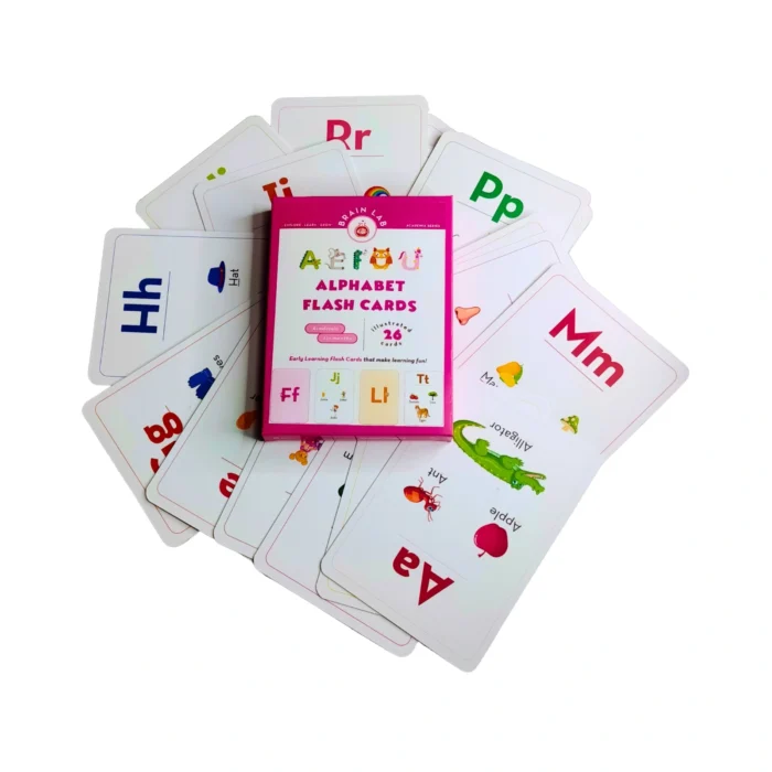 The Brain Lab Alphabets Flash Cards for Kids - Image 5