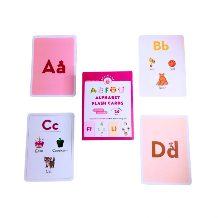 The Brain Lab Alphabets Flash Cards for Kids - Image 6