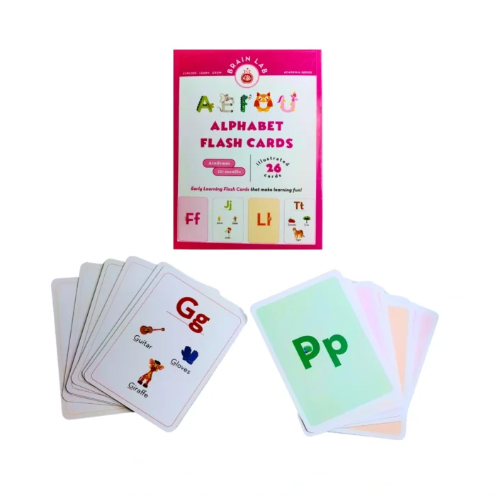 The Brain Lab Alphabets Flash Cards for Kids - Image 7