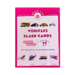 The Brain Lab Vehicles Flash Cards for Kids