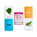 The Brain Lab Vegetable Flash Cards for Kids - Image 5