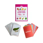 The Brain Lab Vegetable Flash Cards for Kids - Image 4