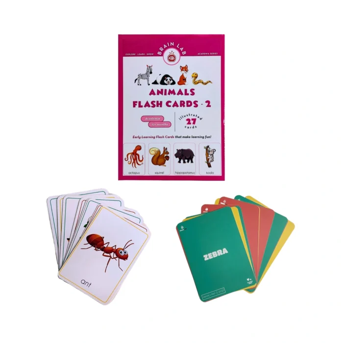 The Brain Lab Animal Flash Cards for Kids - 2 - Image 4