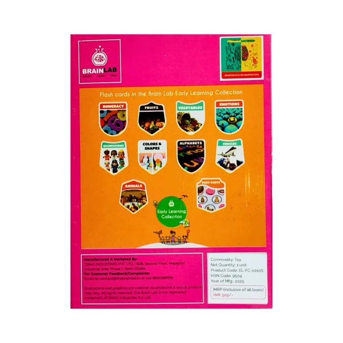 The Brain Lab Animal Flash Cards for Kids - 2 - Image 2