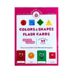 The Brain Lab Colors & Shapes Flash Cards for Kids