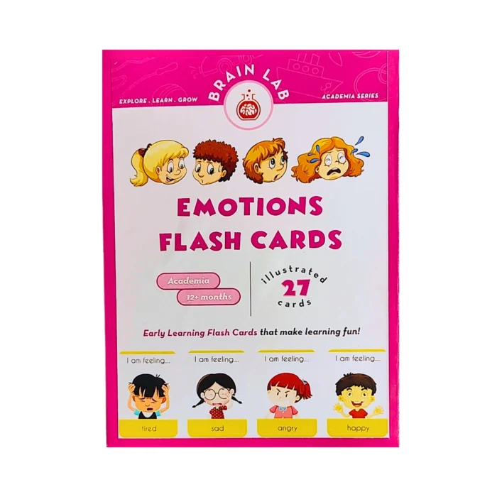 The Brain Lab Emotions Flash Cards for Kids - Image 1