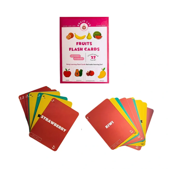 The Brain Lab Fruits Flash Cards for Kids - Image 7