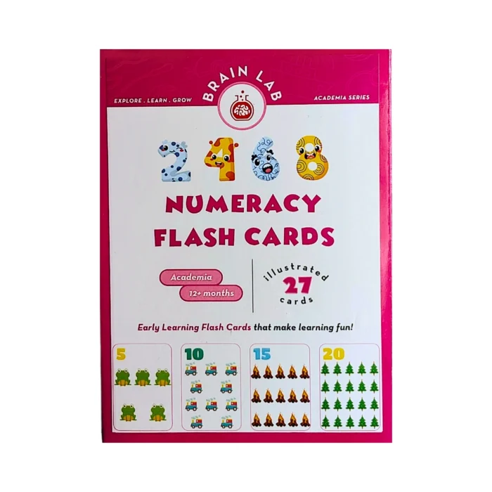 The Brain Lab Numeracy Flash Cards for Kids - Image 1