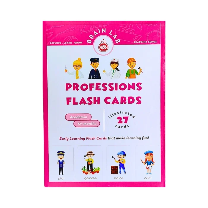 The Brain Lab Profession Flash Cards for Kids - Image 1