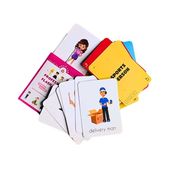 The Brain Lab Profession Flash Cards for Kids - Image 5